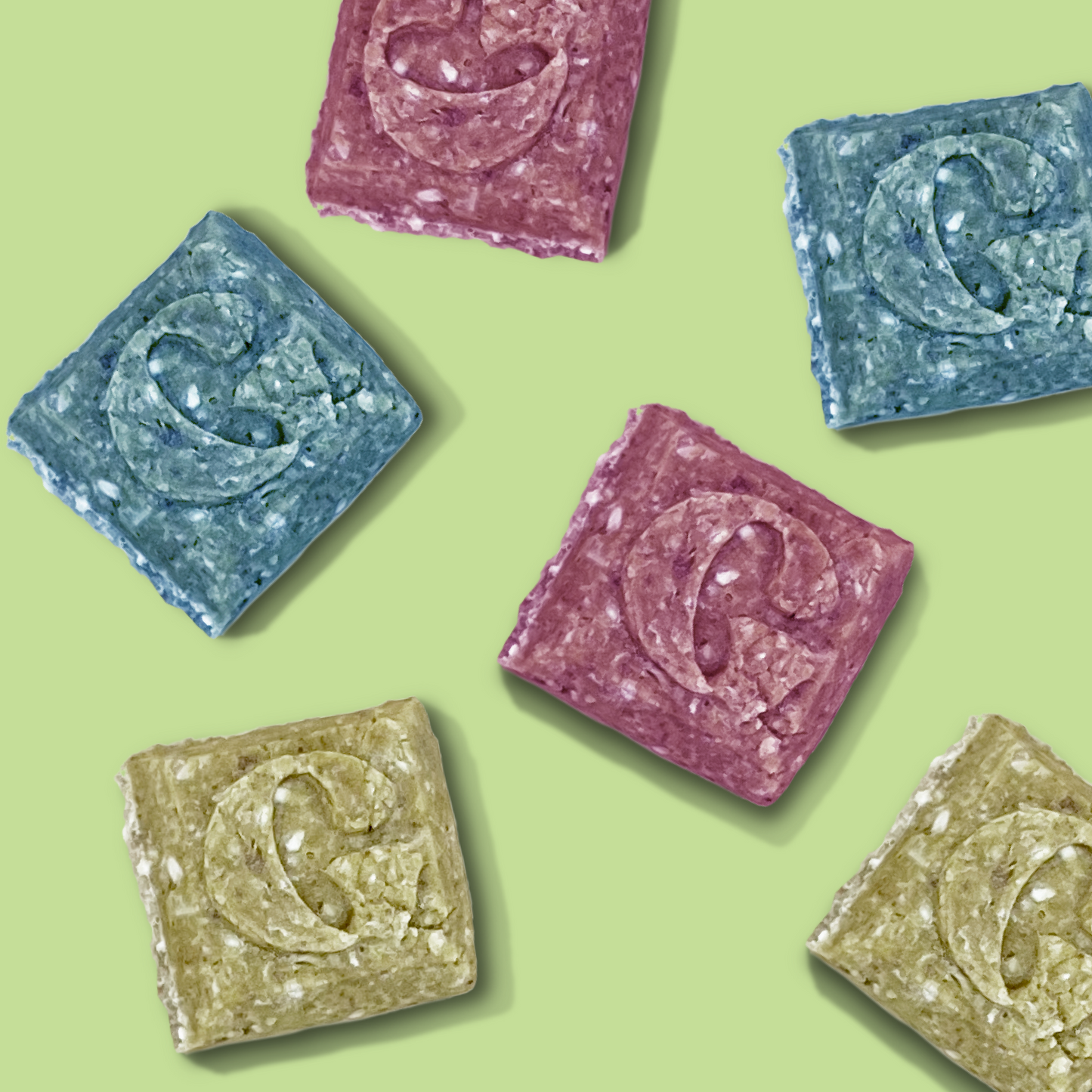 Blue Spirulina & Banana Goat Milk Dog Treats