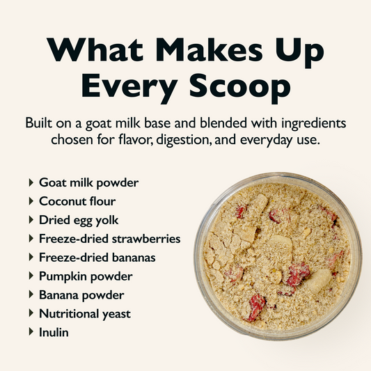 Goat Milk Topper – Breakfast Blend