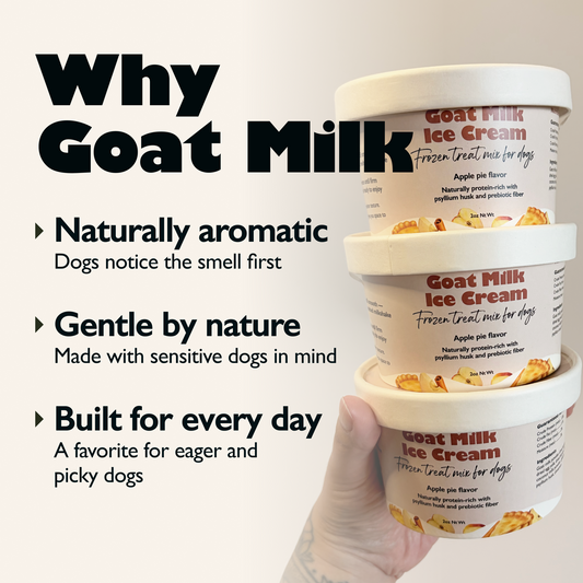 Goat Milk Ice Cream — Apple Pie