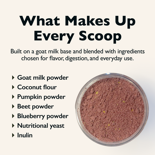 Goat Milk Topper - Beet & Blueberry
