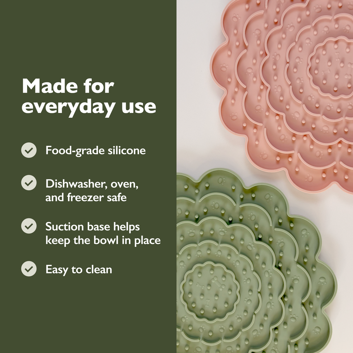 Hana Lick Mat — Green