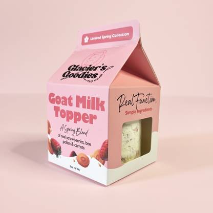 Spring Collection Goat Milk Topper