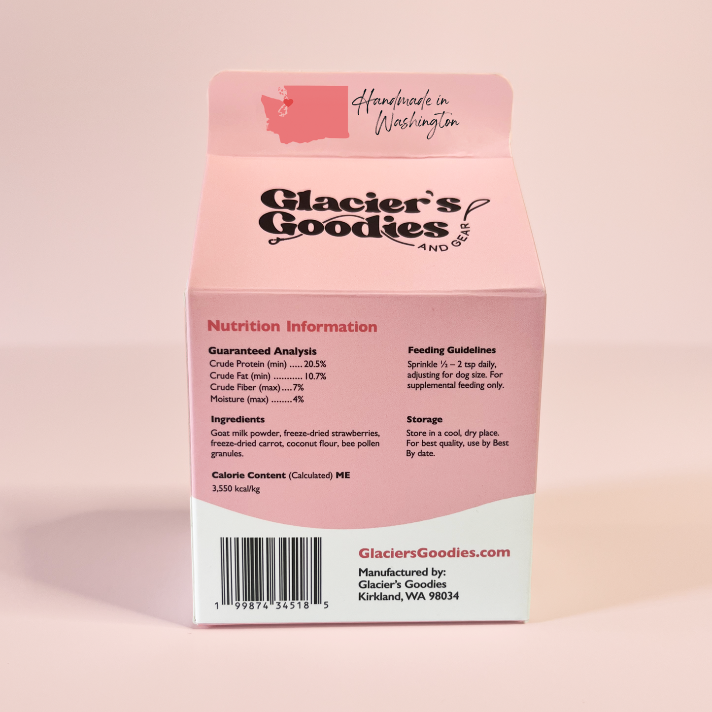 Spring Collection Goat Milk Topper