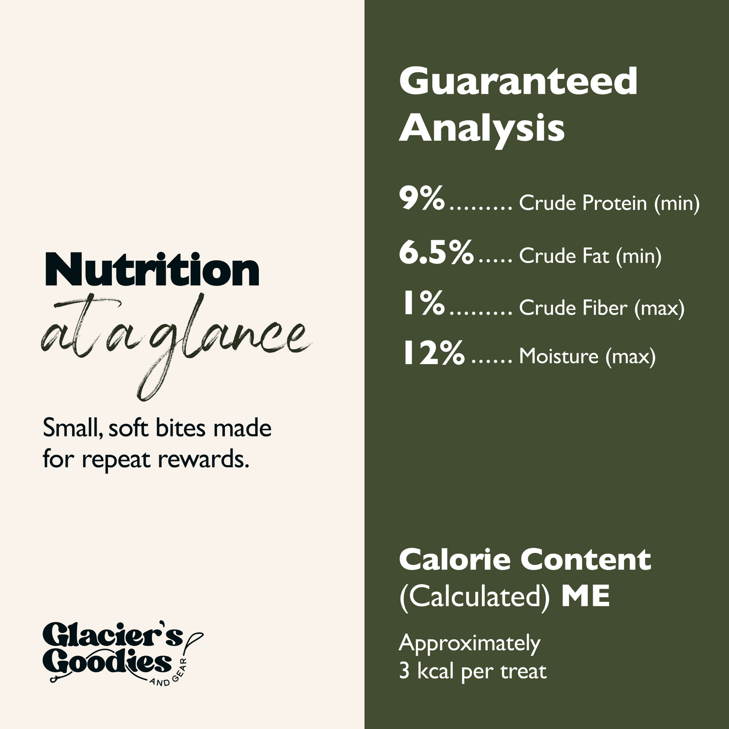 Goat Milk Training Bites — Beef & Apple