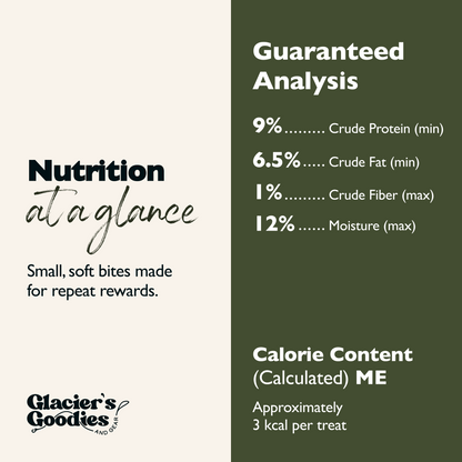 Goat Milk Training Bites — Beef & Apple