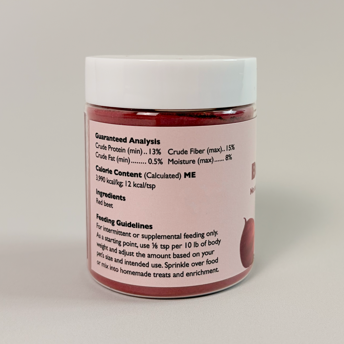 Single-Ingredient Beet Powder