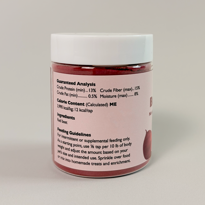 Single-Ingredient Beet Powder