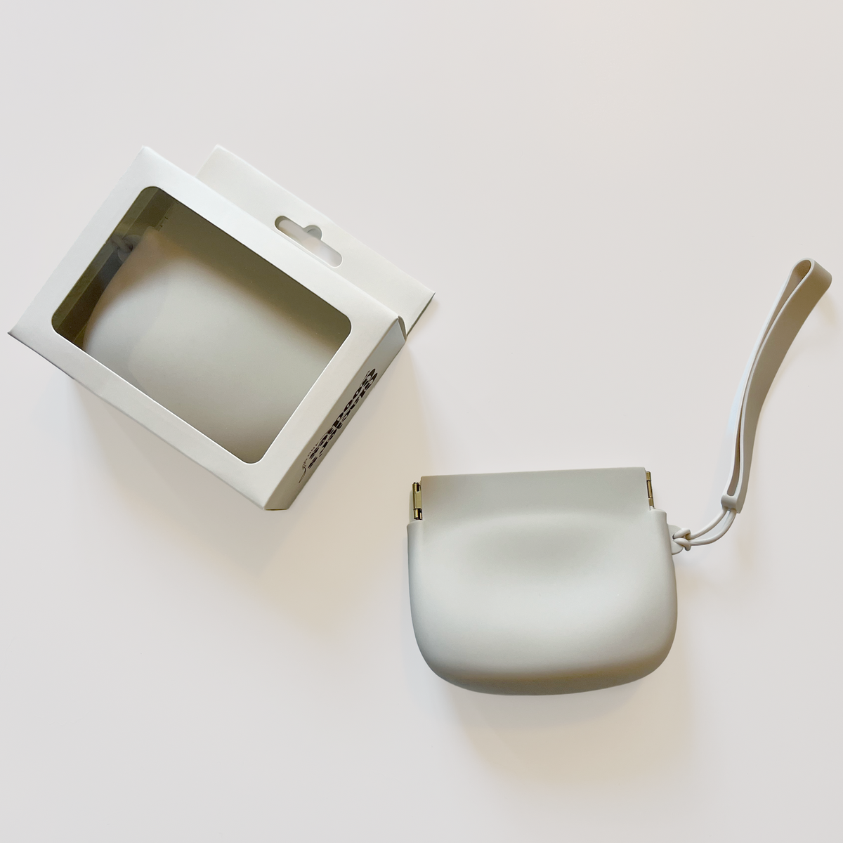 Silicone Dog Treat Pouch — Beige