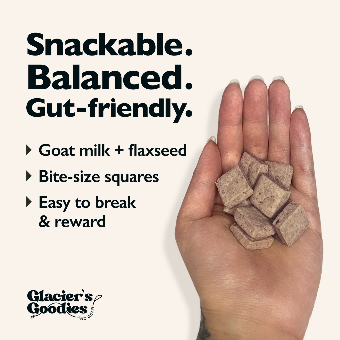 Goat Milk Dog Biscuits — Blueberry & Strawberry