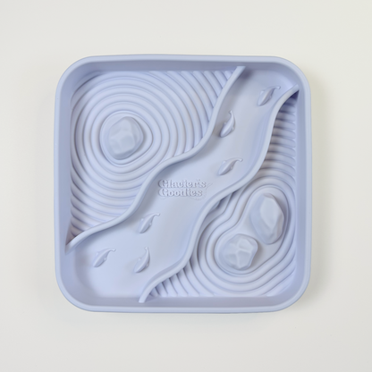 Zen Garden Enrichment Bowl - Blueberry Cream