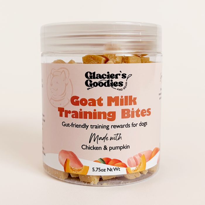 Goat Milk Training Bites — Chicken & Pumpkin