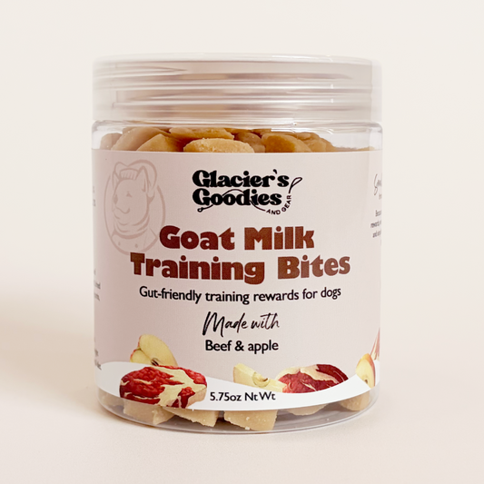 Goat Milk Training Bites — Beef & Apple