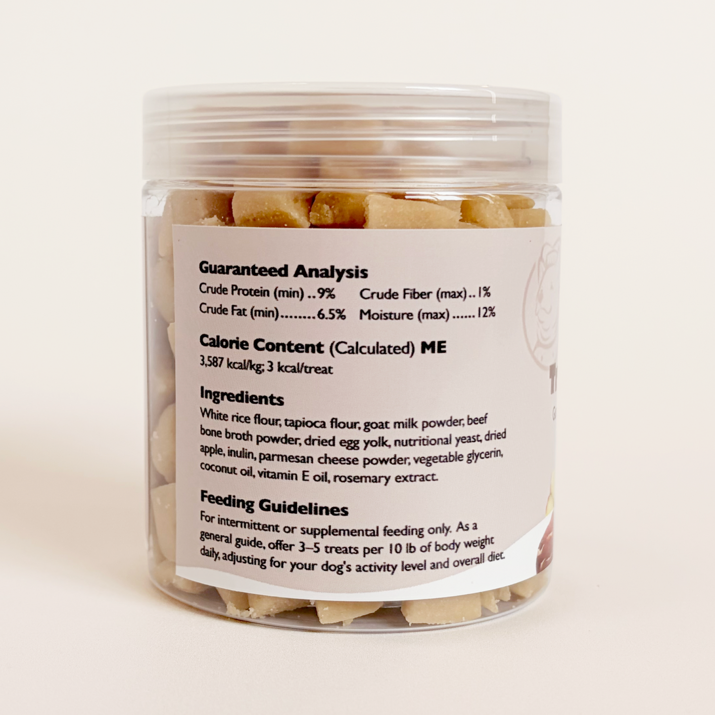 Goat Milk Training Bites — Beef & Apple
