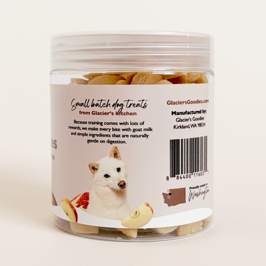 Goat Milk Training Bites — Beef & Apple