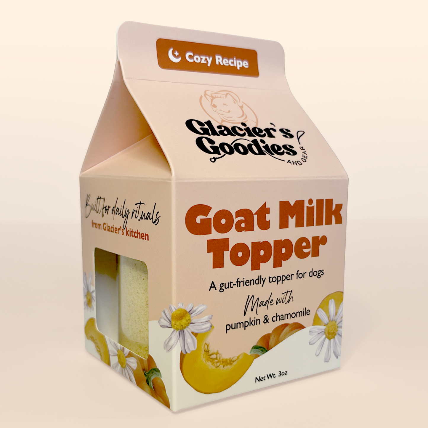 Goat Milk Topper - Pumpkin & Chamomile