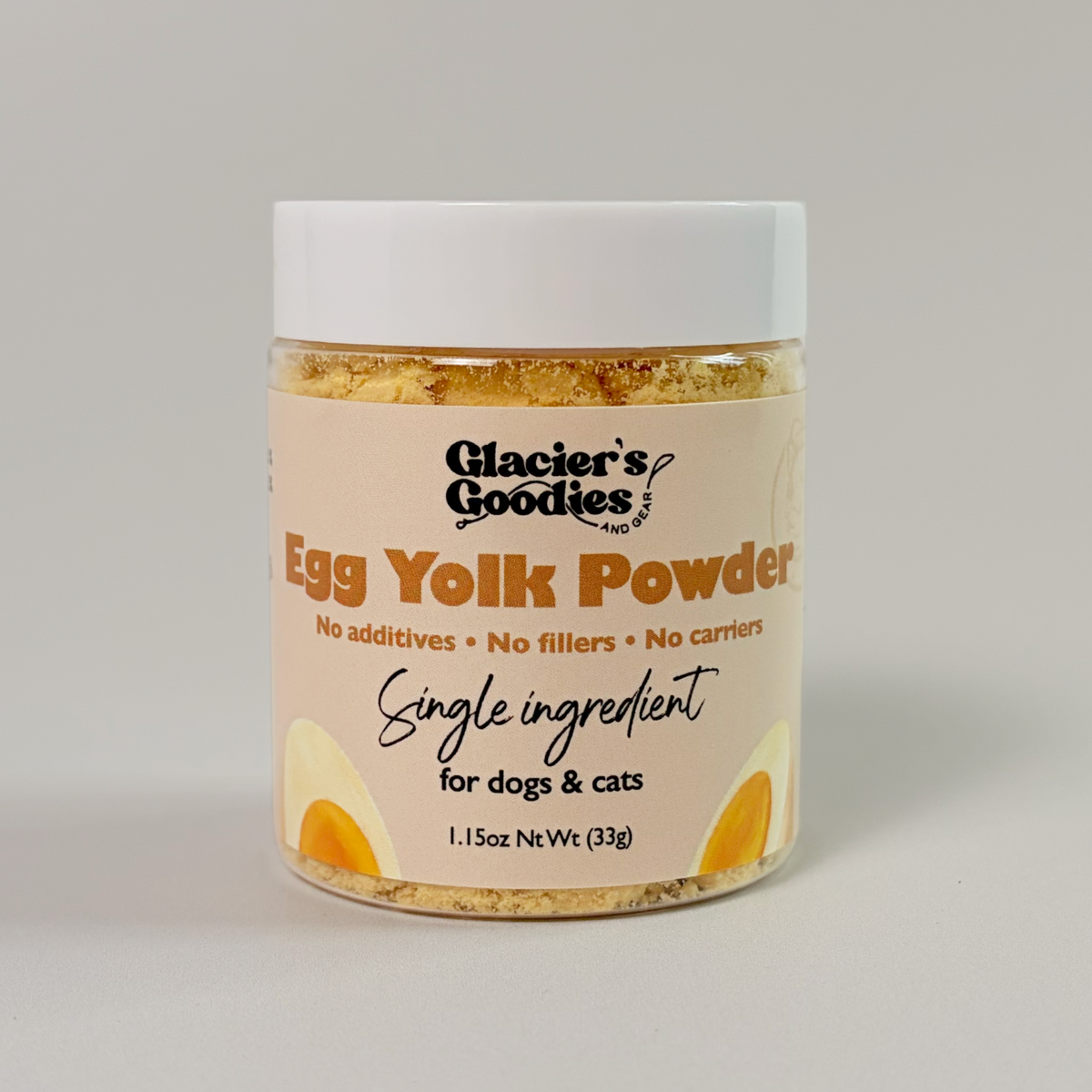 Single-Ingredient Egg Yolk Powder