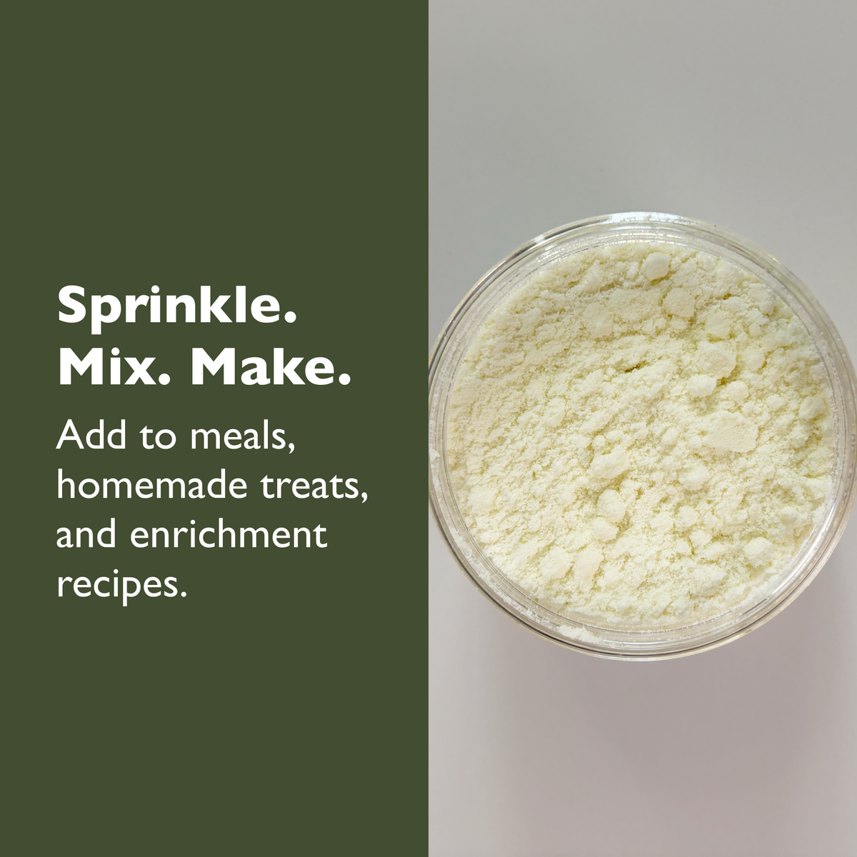 Single-Ingredient Goat Milk Powder