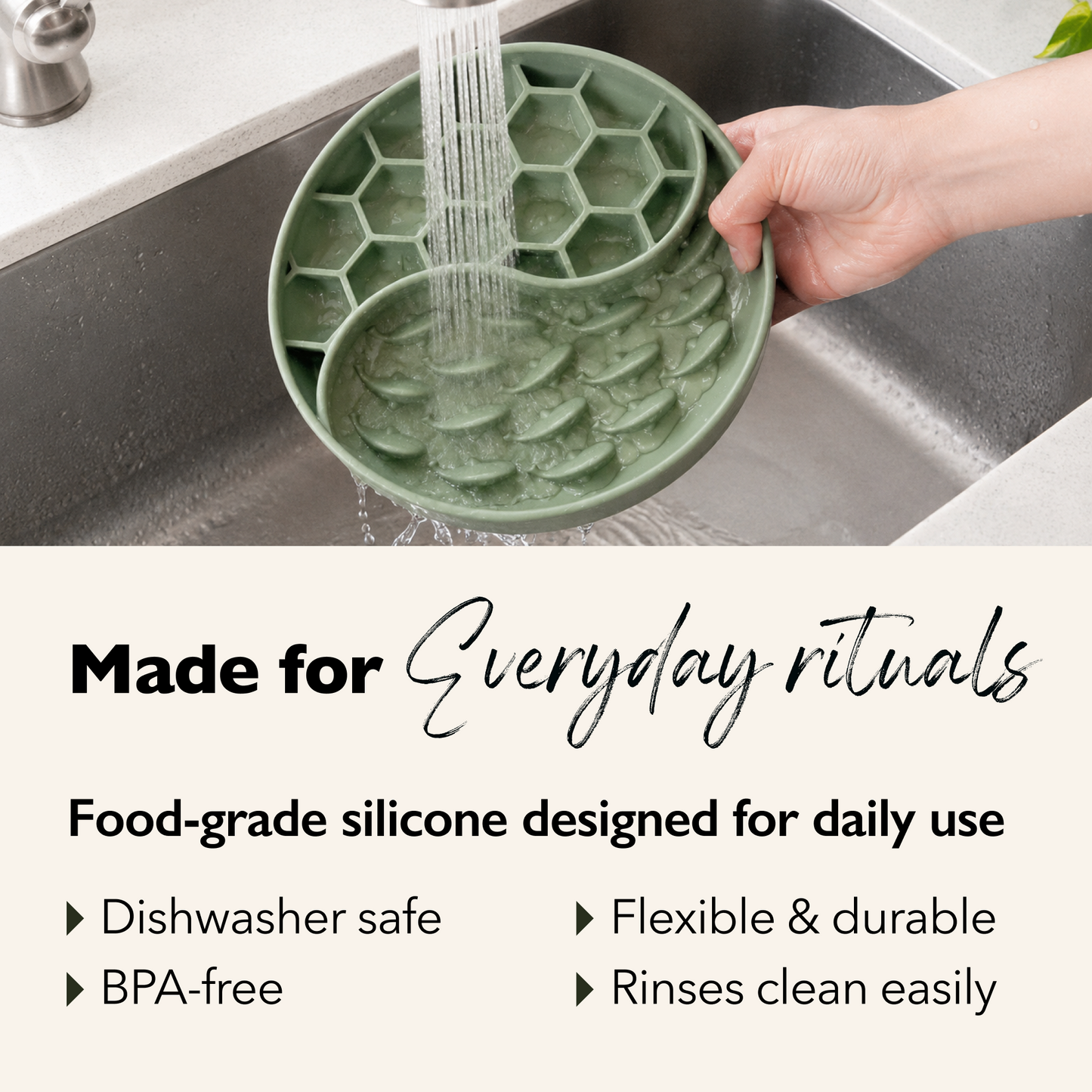 Koi Enrichment Bowl — Green