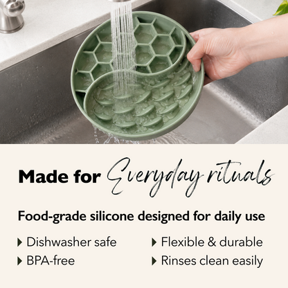 Koi Enrichment Bowl — Green