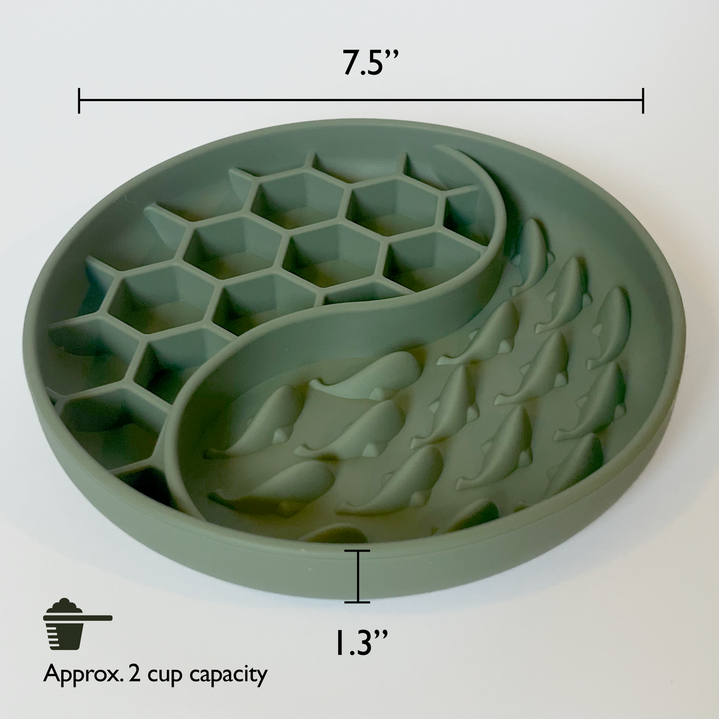 Koi Enrichment Bowl — Green