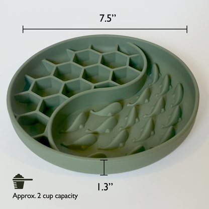 Koi Enrichment Bowl — Green