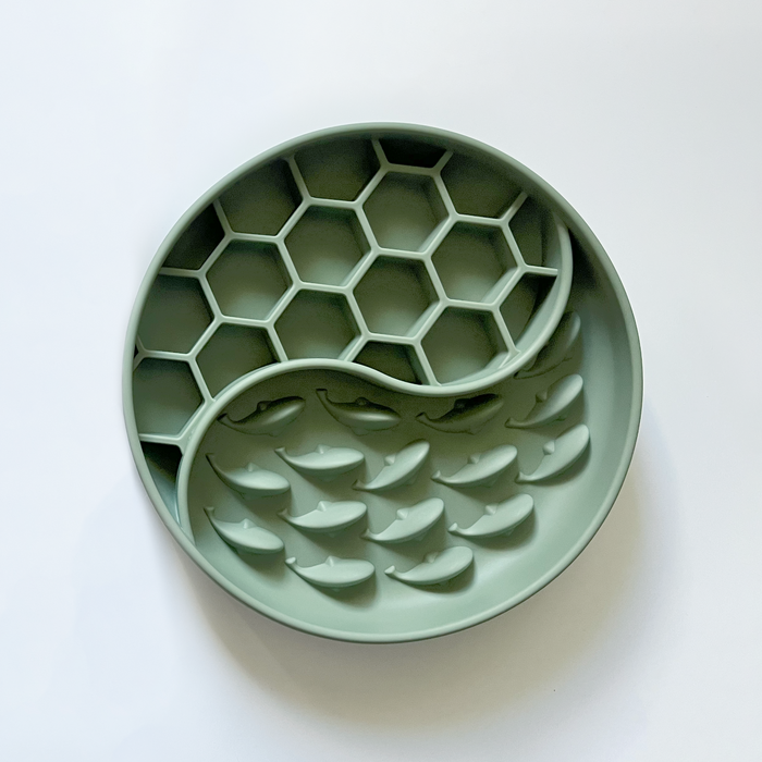 Koi Enrichment Bowl — Green