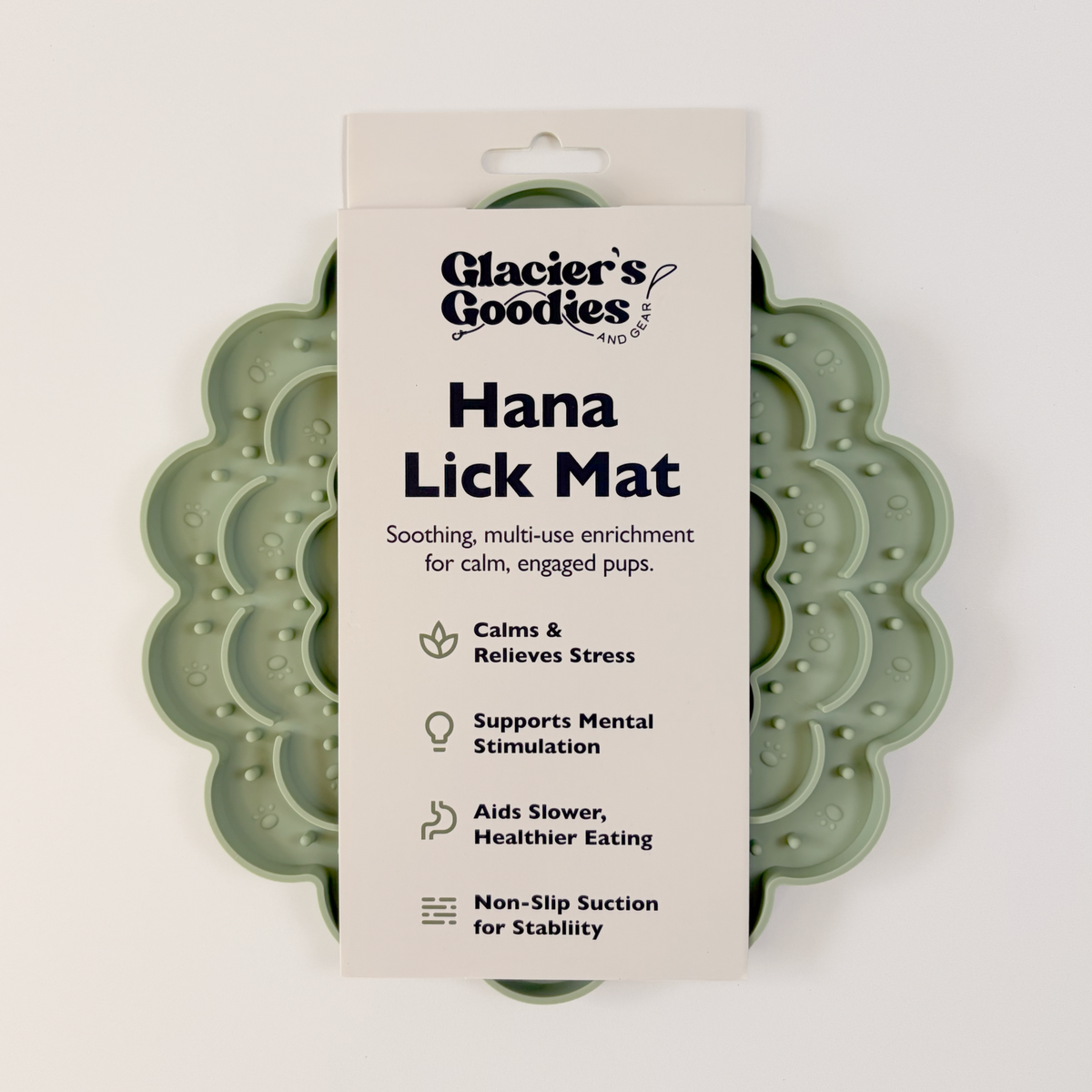 Hana Lick Mat — Green