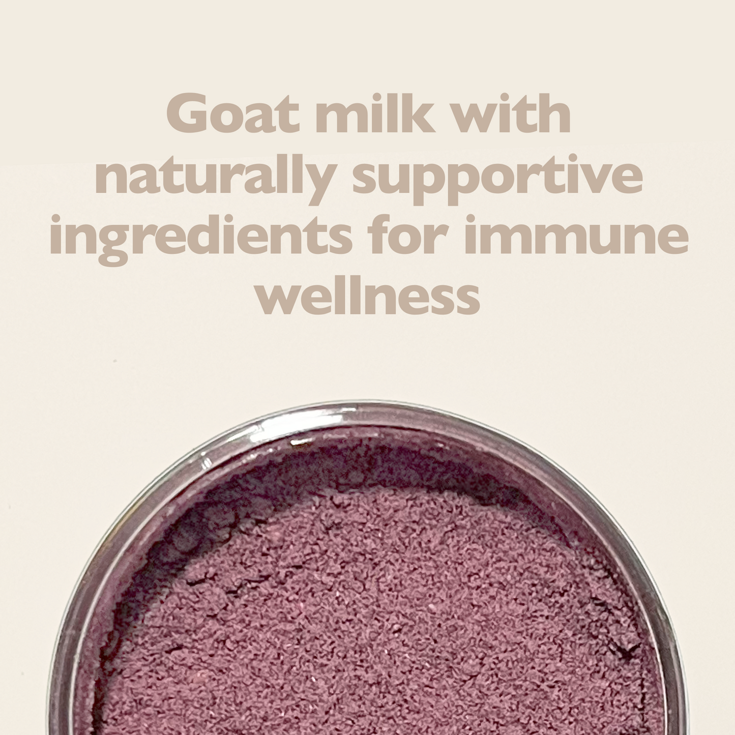Immune Support Goat Milk Topper