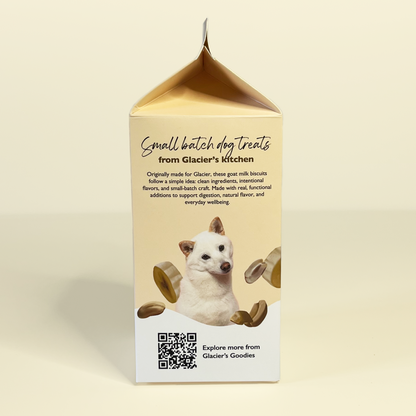 Goat Milk Dog Biscuits — Peanut & Banana