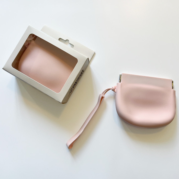 Silicone Treat Pouch — Pink