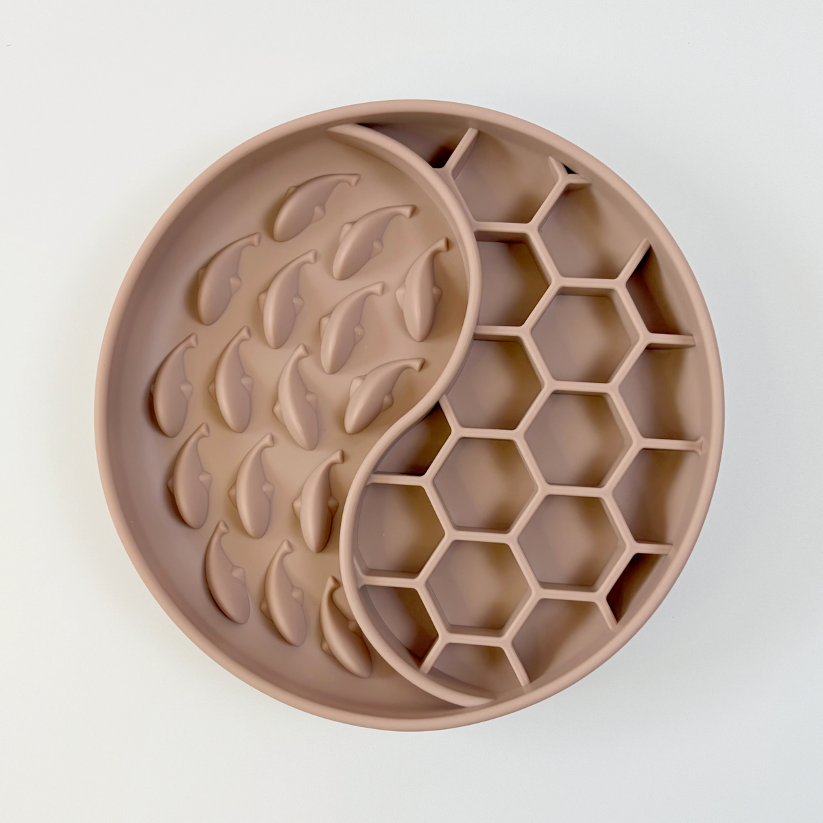 Koi Slow Feeder Bowl — Pink