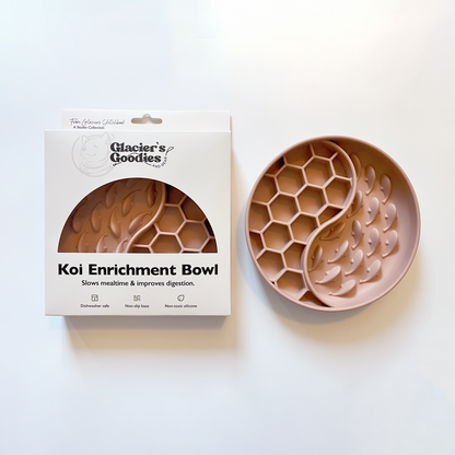 Koi Enrichment Bowl — Green