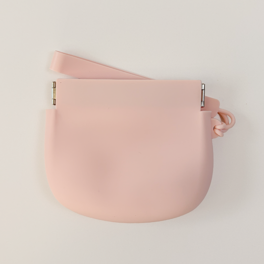 Silicone Dog Treat Pouch — Pink