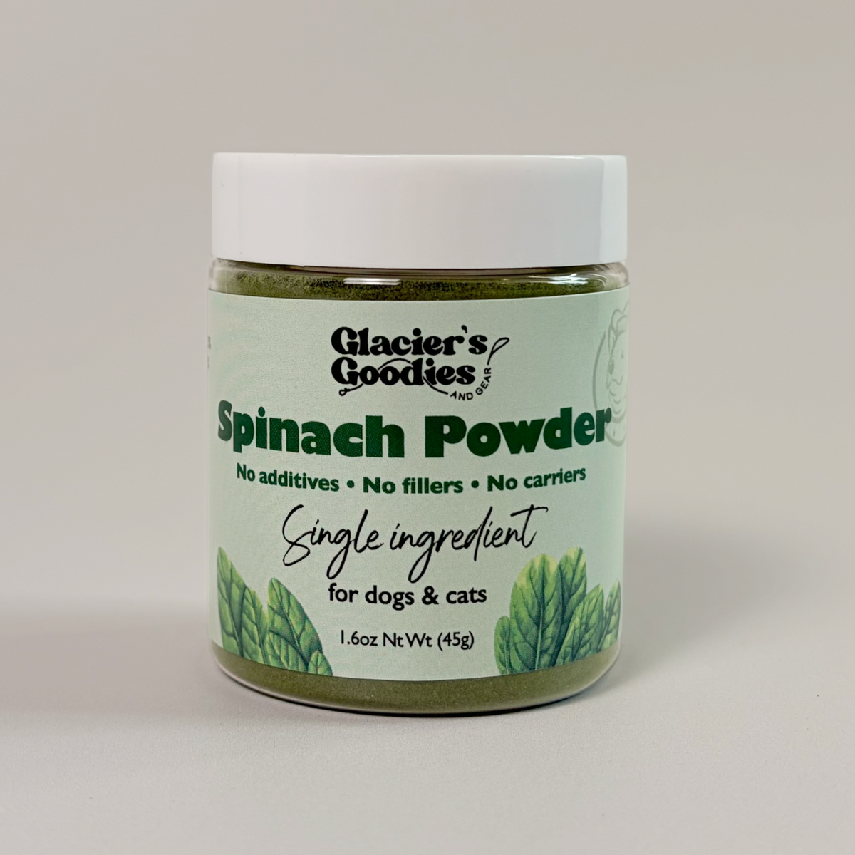 Single-Ingredient Spinach Powder