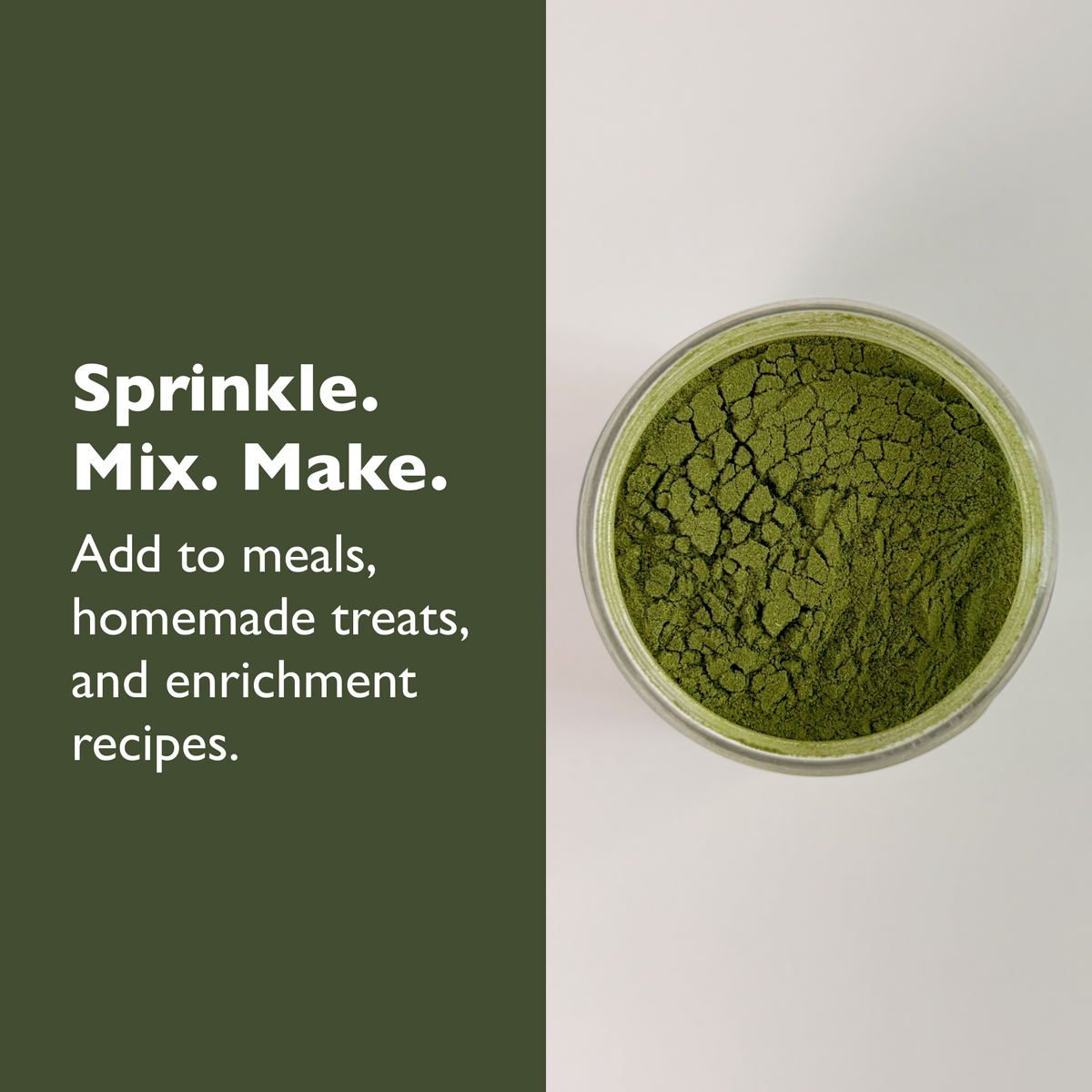 Single-Ingredient Spinach Powder