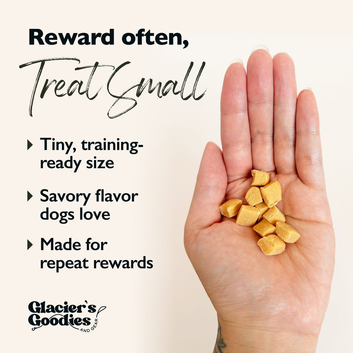 Goat Milk Training Bites — Chicken & Pumpkin
