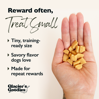 Goat Milk Training Bites — Beef & Apple