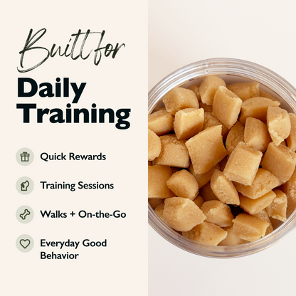 Goat Milk Training Bites — Beef & Apple