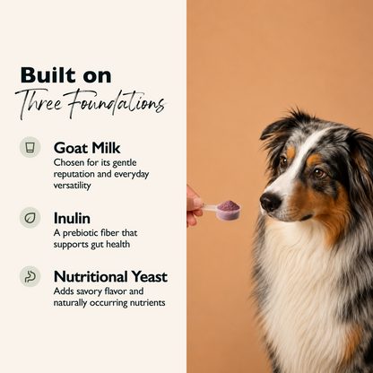 Goat Milk Topper - Beet & Blueberry