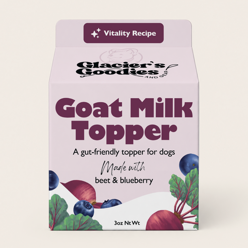 Goat Milk Topper - Beet & Blueberry