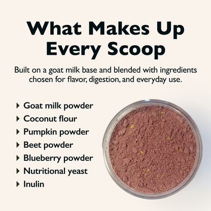 Goat Milk Topper - Beet & Blueberry